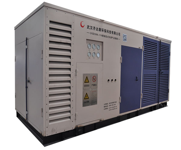 齐达康日售气量≤30000方2300标准型加气站压缩机（外置储气装置）
